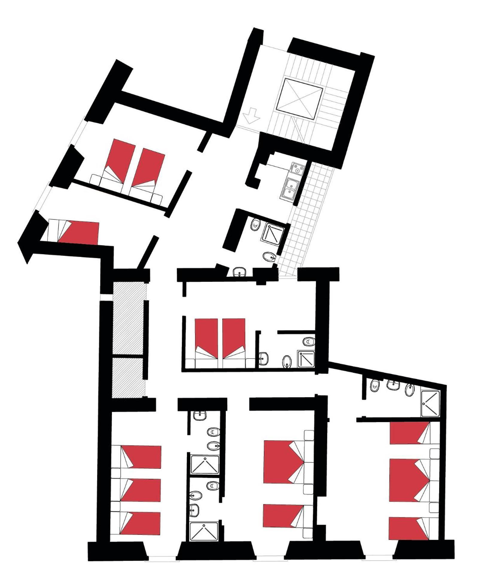 Roma Center, Rione Monti, Apartament エクステリア 写真